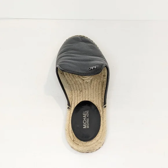 Michael kors leather espidrille sliders - Picture 3 of 16